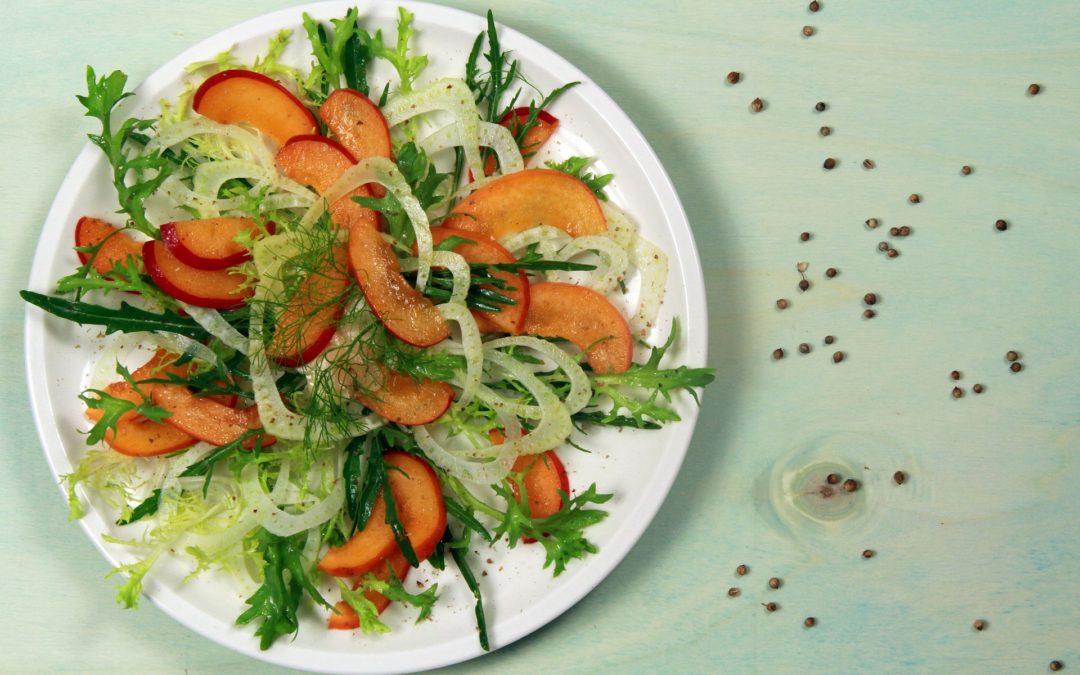 Fenchel – Nektarinen – Salat