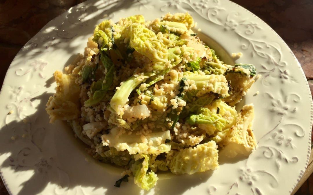 Winterlicher Wirsing-Couscous