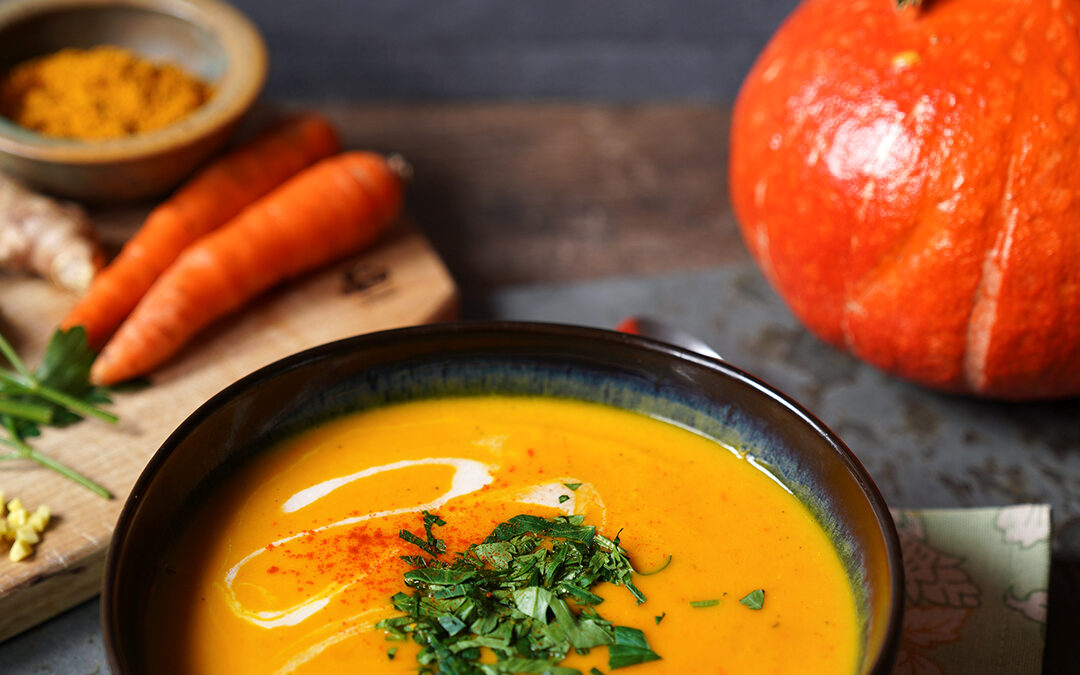 Kürbissuppe asiatisch