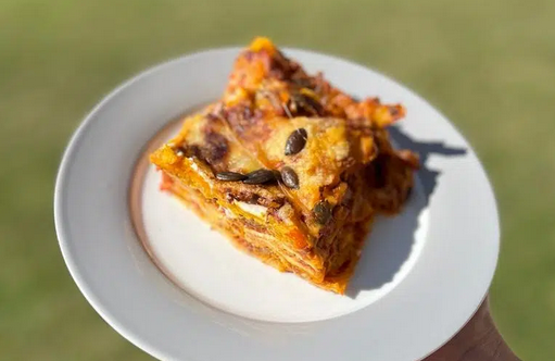 Kürbis Lasagne
